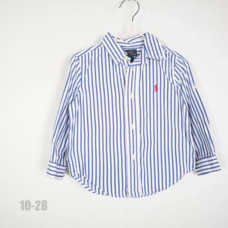 2400 Polo Kids/男の子/ストライプシャツ/24M