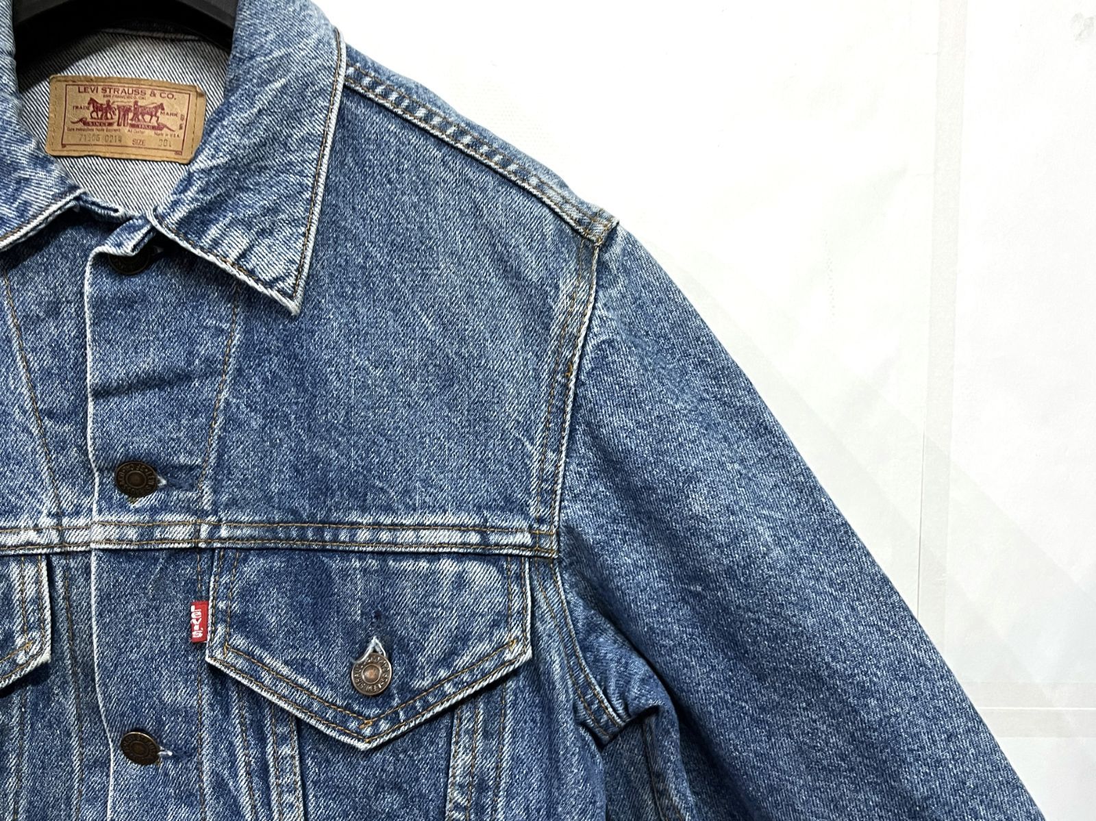 68 USA製 80s ヴィンテージ LEVI'S｜リーバイス 71506-0214 Type 3rd