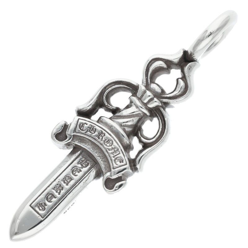 クロムハーツ DOUBLE DAGGER/ダブルダガー ペンダント/シルバー