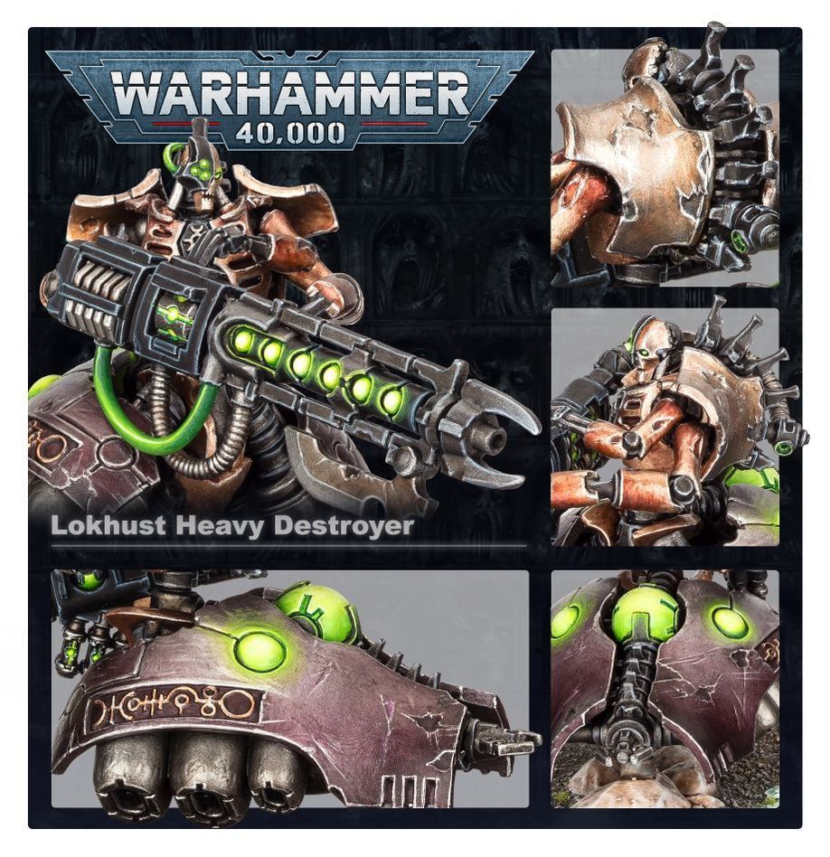 WH40K：ネクロン：ローカスト・ヘヴィ・デストロイヤー：ウォー