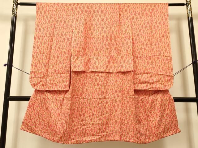 HOT，お得 平和屋着物[]七五三　女の子　７歳　祝着　四つ身　立涌花文　逸品　DAAR6488ma 着物・着物ドレス