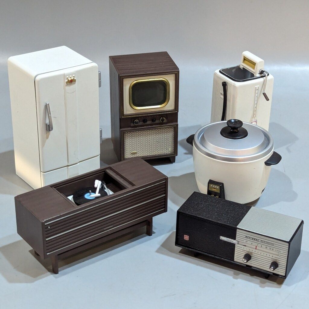 なつかしの家電コレクション 松下電器歴史館編 食玩 バンダイ 全6種 
