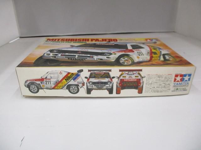 中古品 未組立 プラモデル タミヤ 1/24 三菱パジェロ '92年パリ～ル