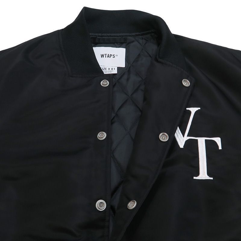 美品 WTAPS ダブルタップス 23AW TEAM/JACKET/NYLON.TWILL LEAGUE