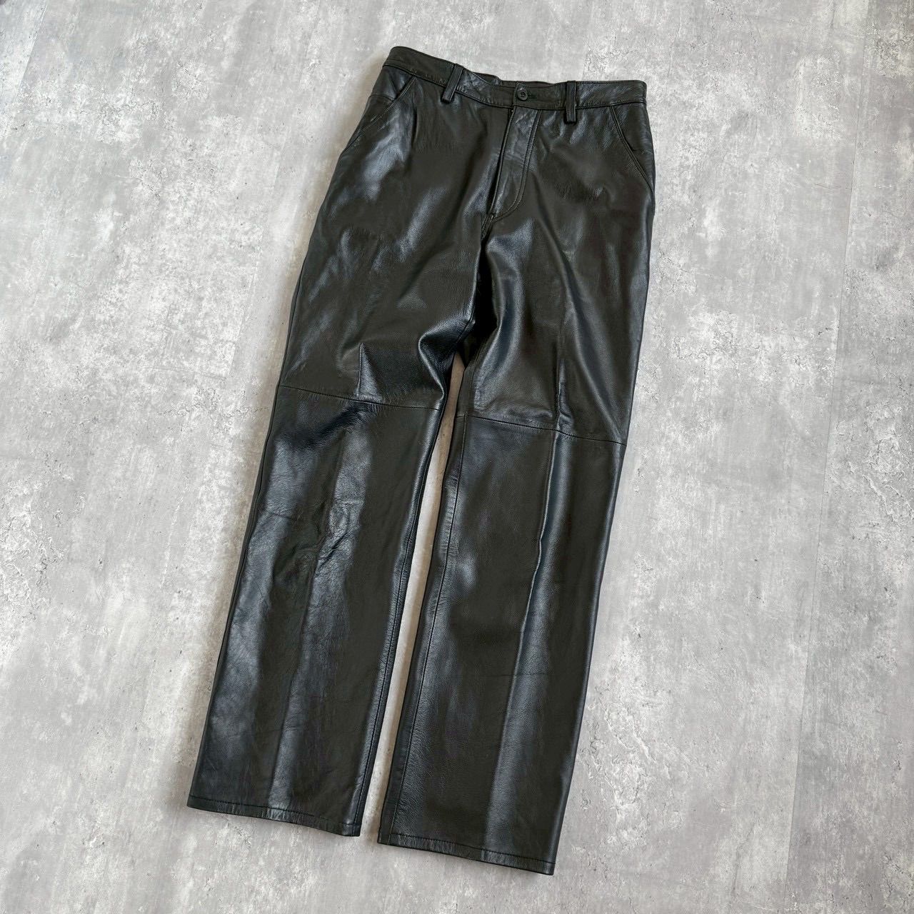 Santa Fe LEATHER PANTS / サンタフェ レザーパンツ 羊革 皮パン