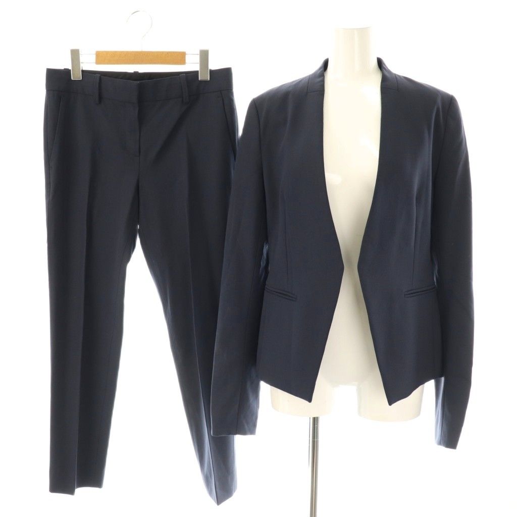 セオリー Theory TAILOR セットアップ ジャケット×パンツ ノーカラー 2