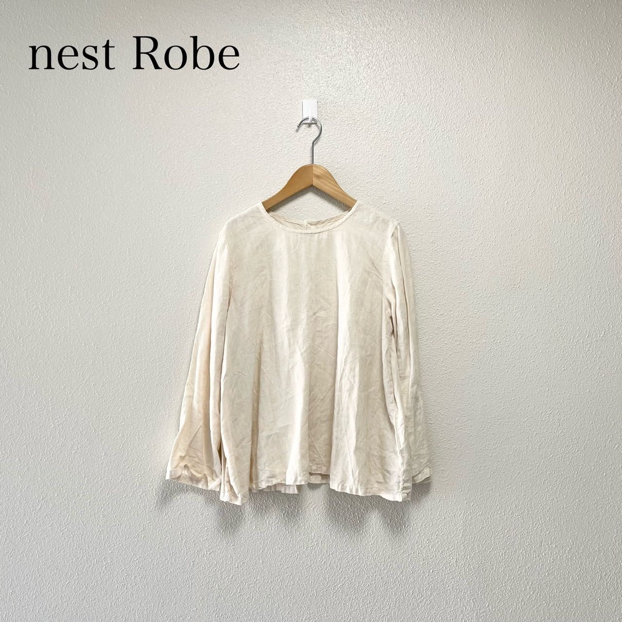 nest Robe ネストローブ リネンブラウス 日本製 - メルカリ