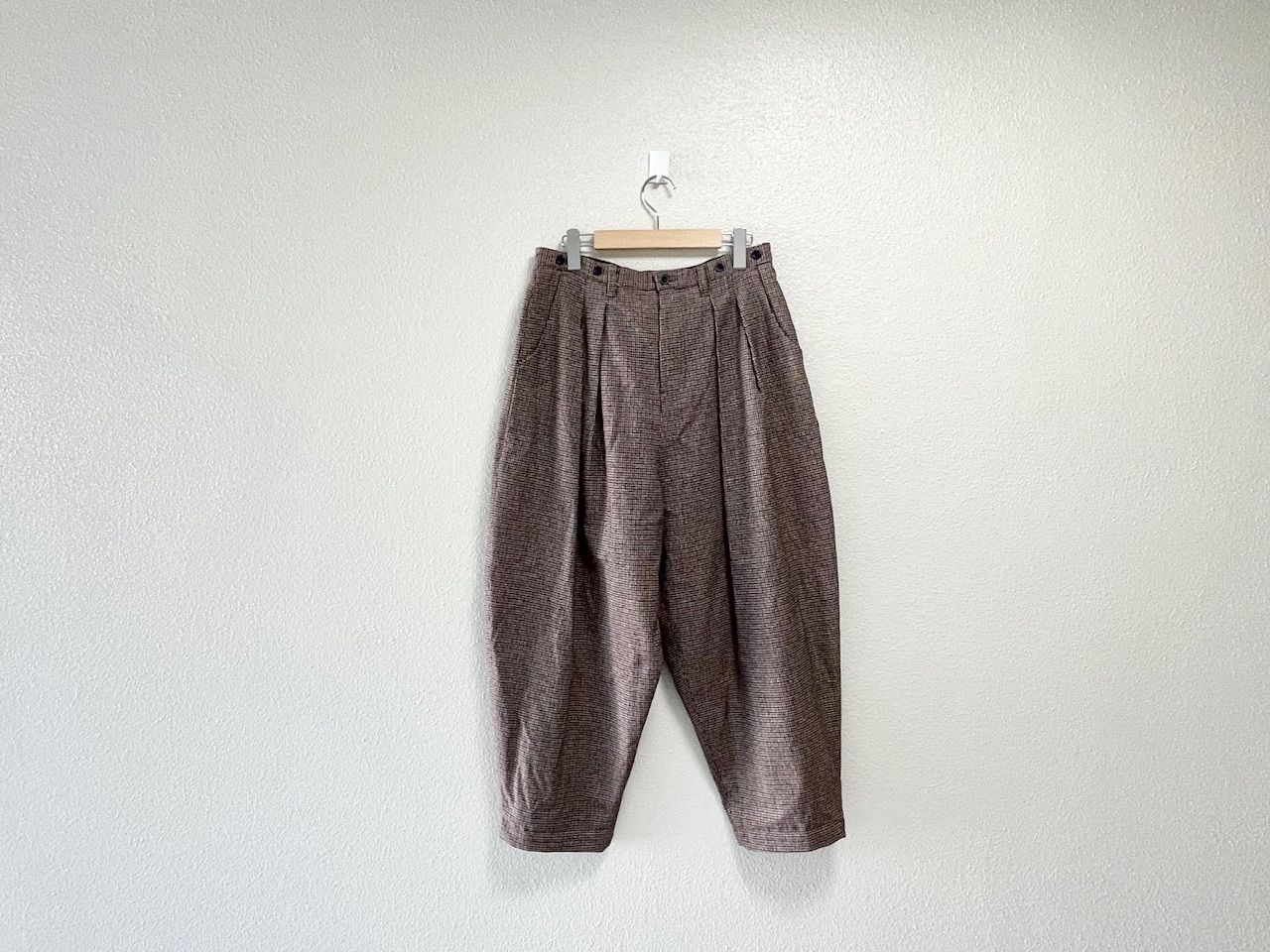 美品 ネストローブ ウールコットンガンクラブチェックジャケット BEAMS F〉ディレクター西口オススメのガンクラブチェックジャケットを