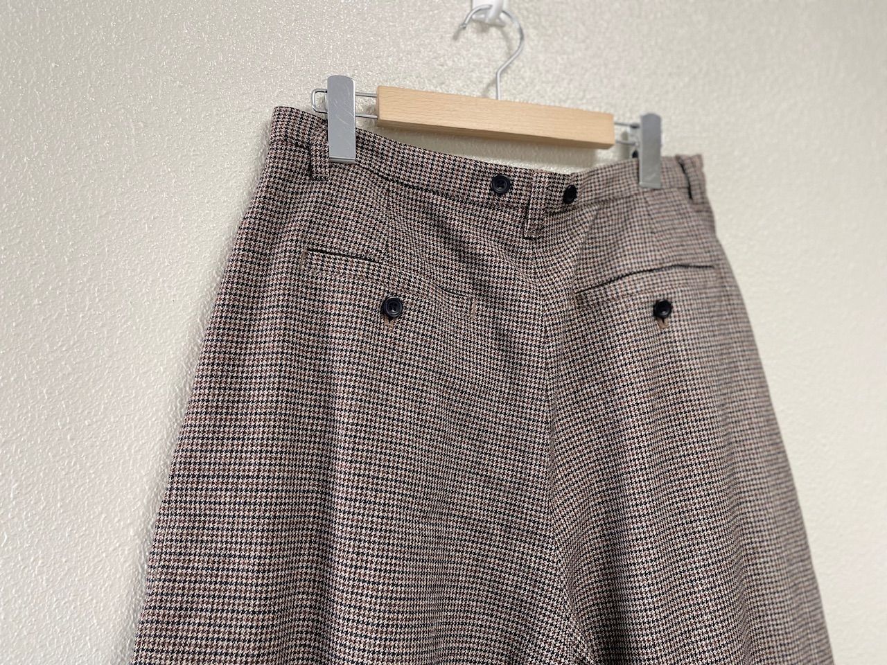 美品 ネストローブ ウールコットンガンクラブチェックジャケット BEAMS F〉ディレクター西口オススメのガンクラブチェックジャケットを