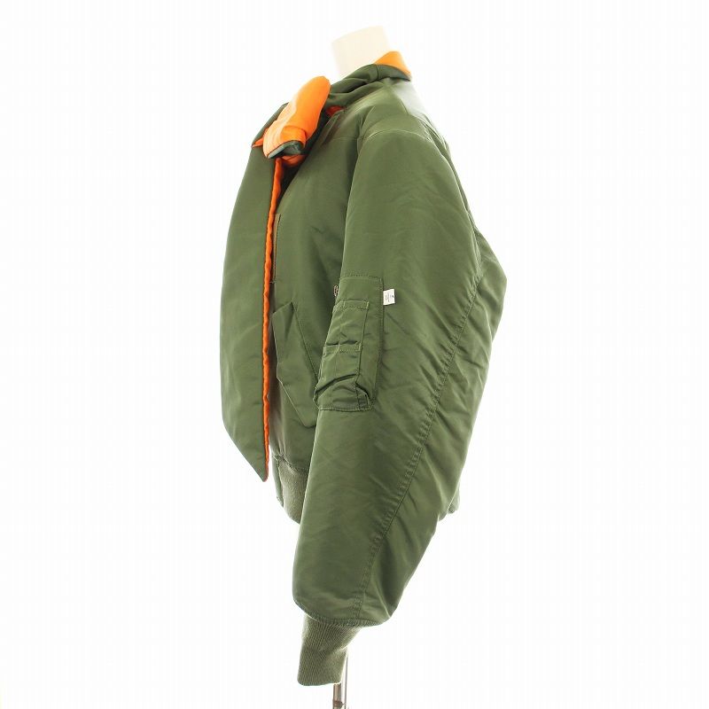 ファセッタズム FACETASM BOW TIE MA-1 JACKET CSW-JK-WO2 ボウタイ