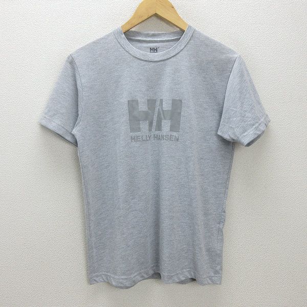 H□ヘリーハンセン&frasl;HELLY HANSEN ビッグロゴプリントTシャツ 速乾