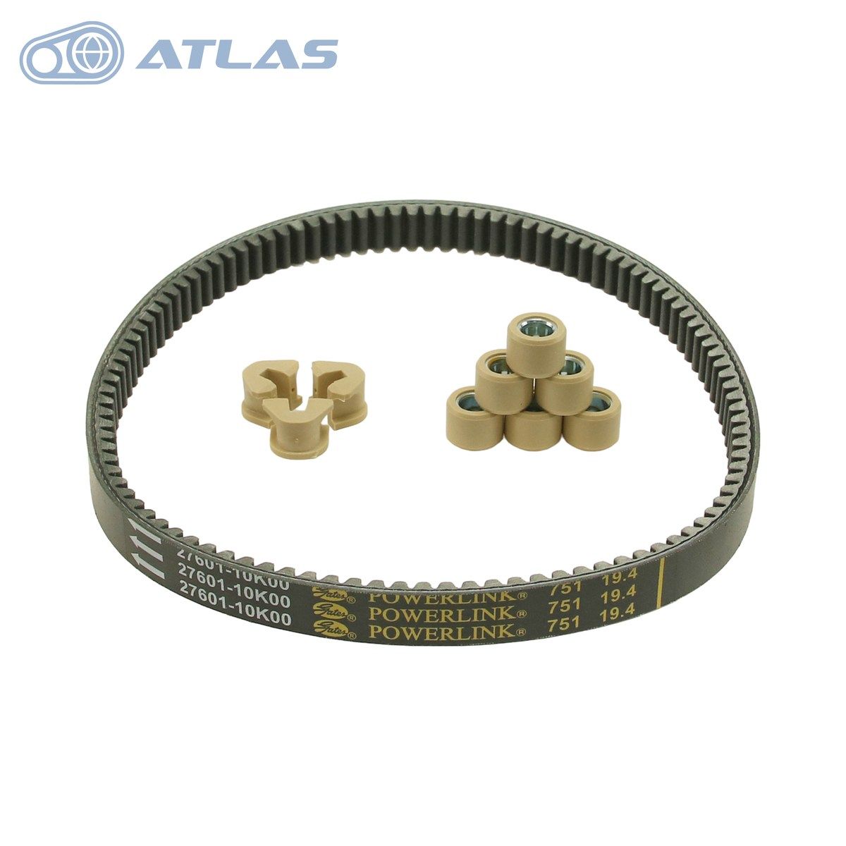 台湾スズキ スウィッシュ Swish ドライブベルト スライドピース ウェイトローラー 駆動系リフレッシュ3点セット