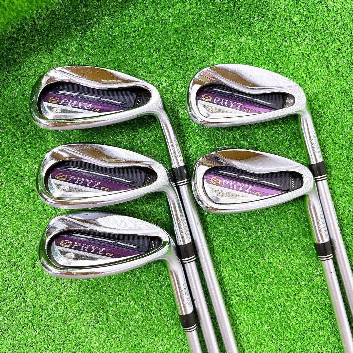 レディース ブリヂストン PHYZ CL アイアン5本セット 女性 ゴルフ