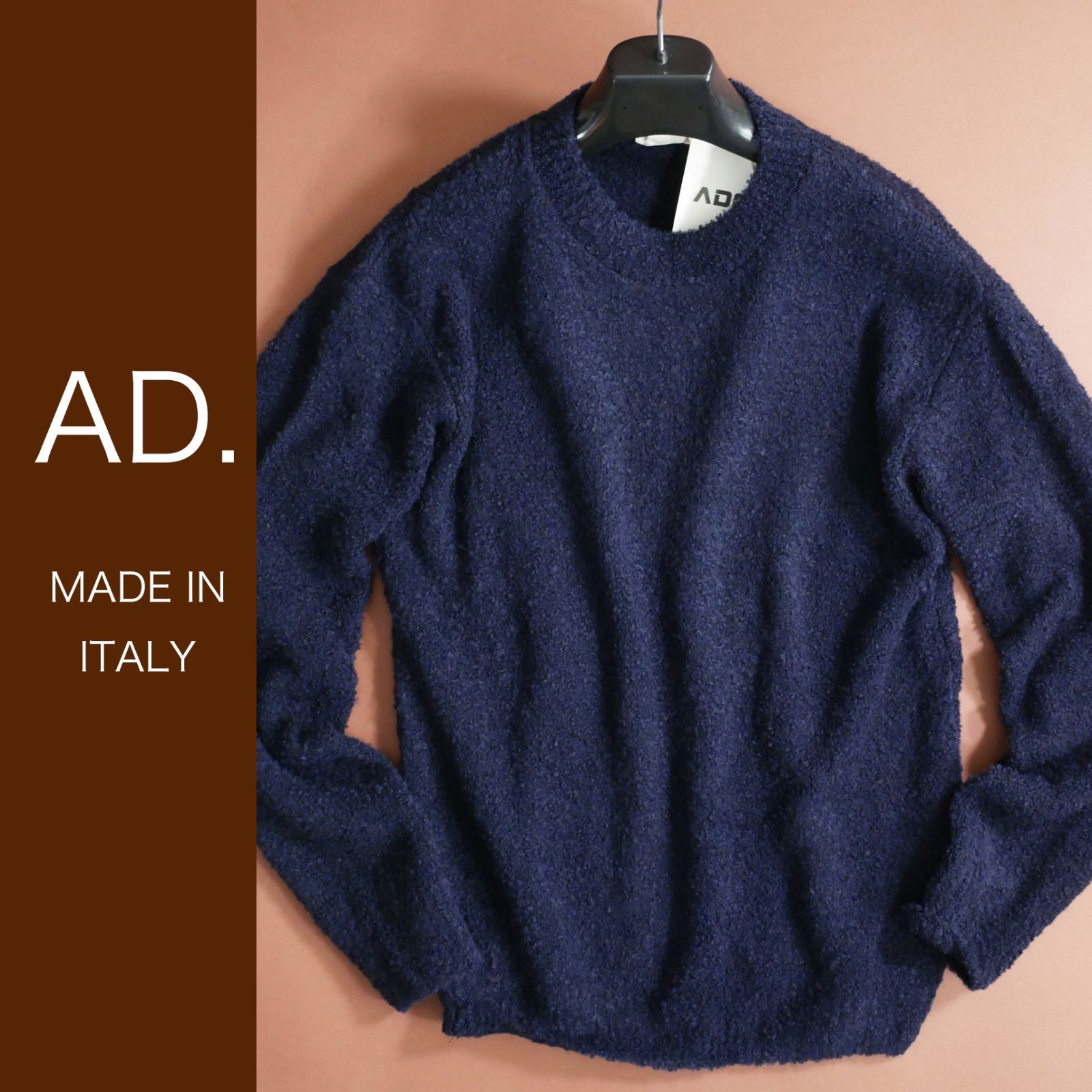 dt015○S○M○L○XL○選択可○ミラノの街着ブランド○AD.メイドイン 