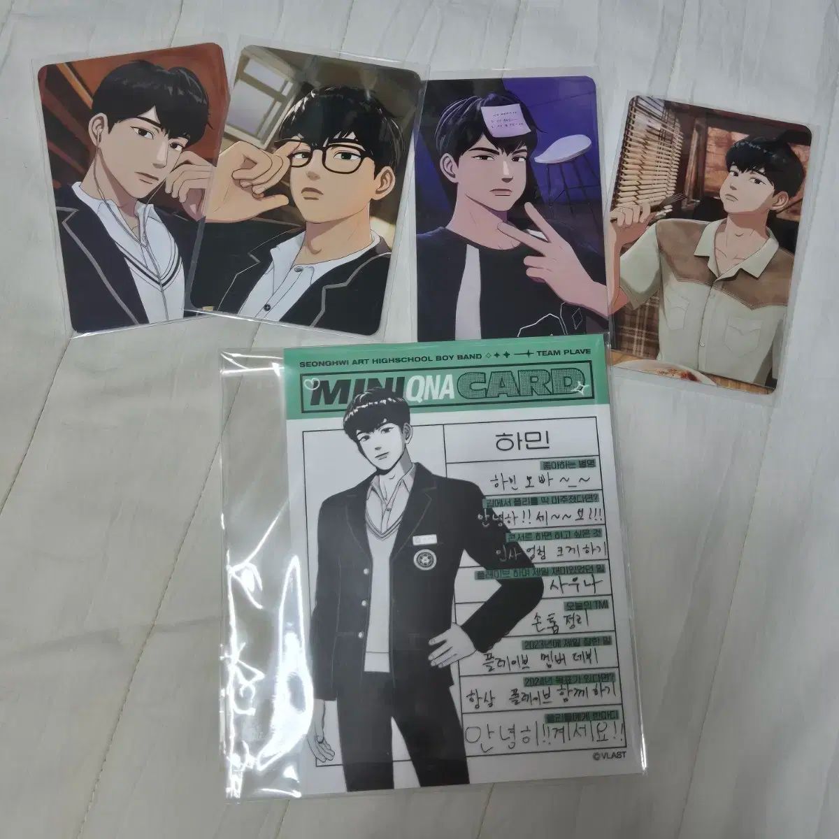 PLAVE プレイブ UNIVERSAL 特典 トレカ 5枚 コンプセット PLAVE