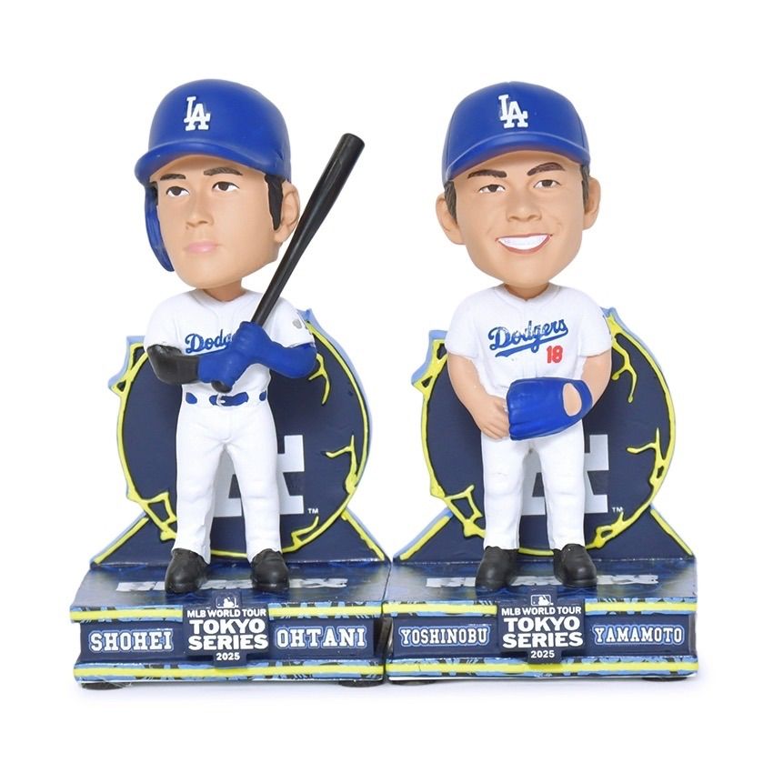 限定525個】ドジャース ボブルヘッド 2025 4体セット 大谷翔平 山本