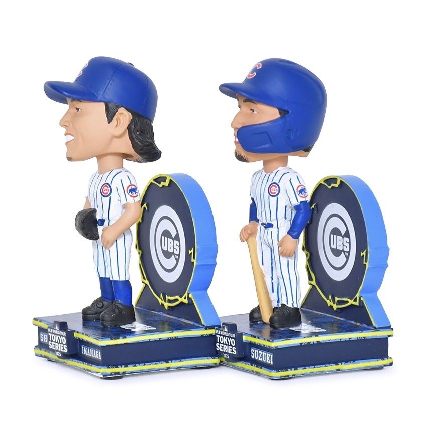 東京シリーズ　ボブルヘッド 大谷翔平　山本由伸　鈴木誠也　今永昇太　ドジャース 楽天市場】大谷翔平 山本由伸 ボブルヘッド 東京シリーズ 限定 記念