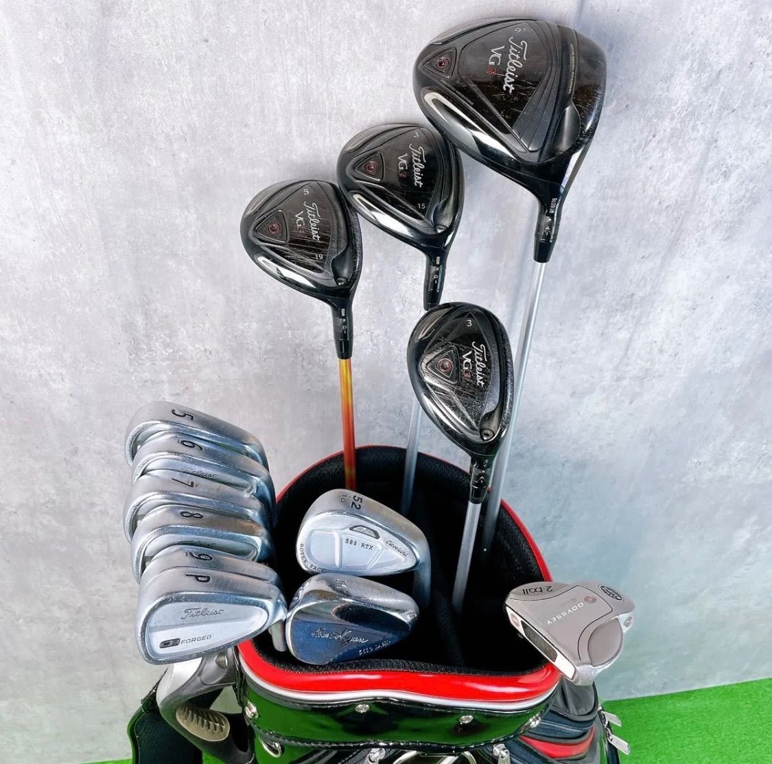 タイトリスト　VG3 712CB ゴルフクラブセット　右打ち　13本　初心者 タイトリスト VG3 712CB ゴルフクラブセット 右打ち 13本