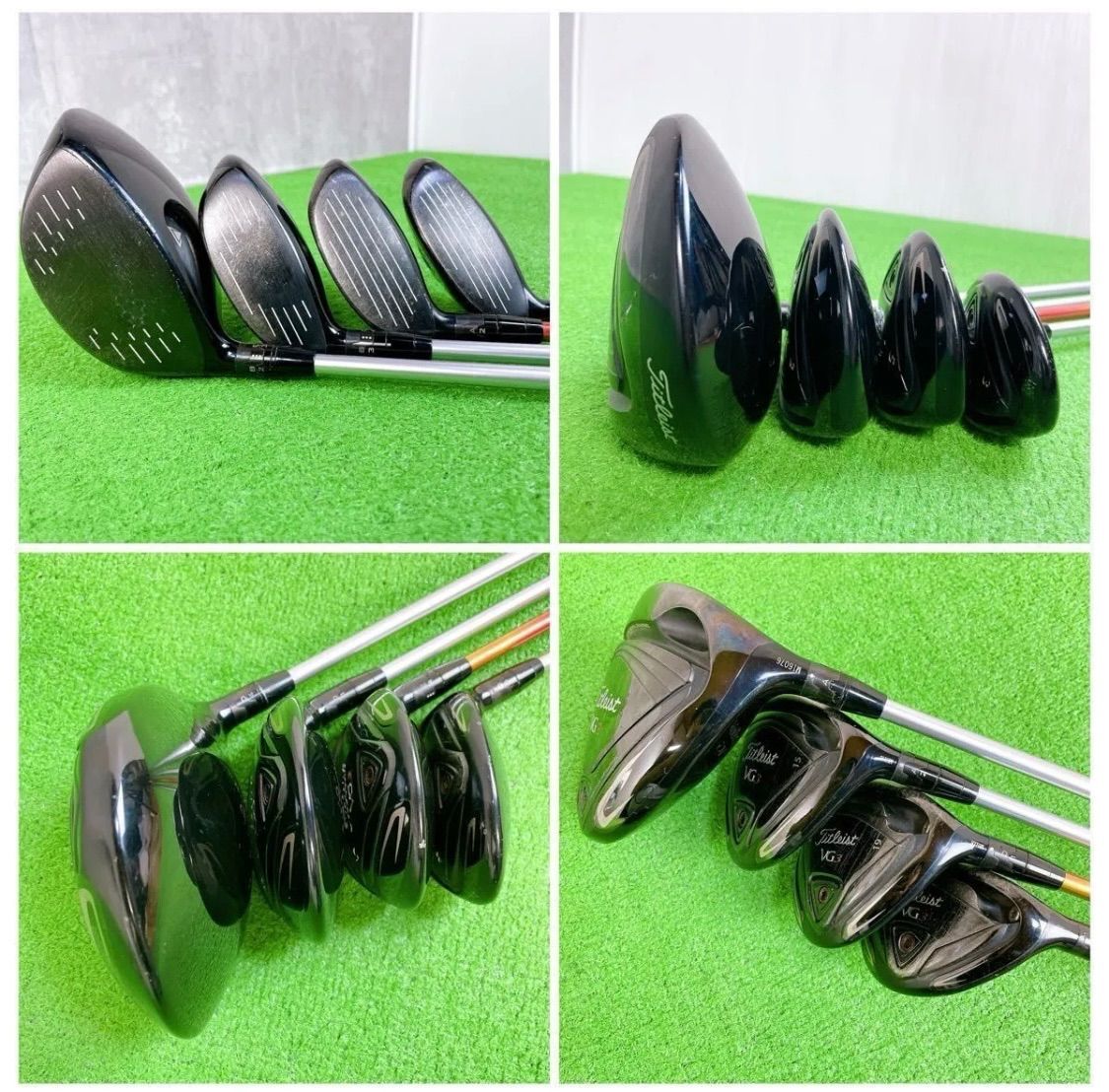 タイトリスト　VG3 712CB ゴルフクラブセット　右打ち　13本　初心者 中古】【良品】【送料無料】タイトリスト VG3 712CB ゴルフ