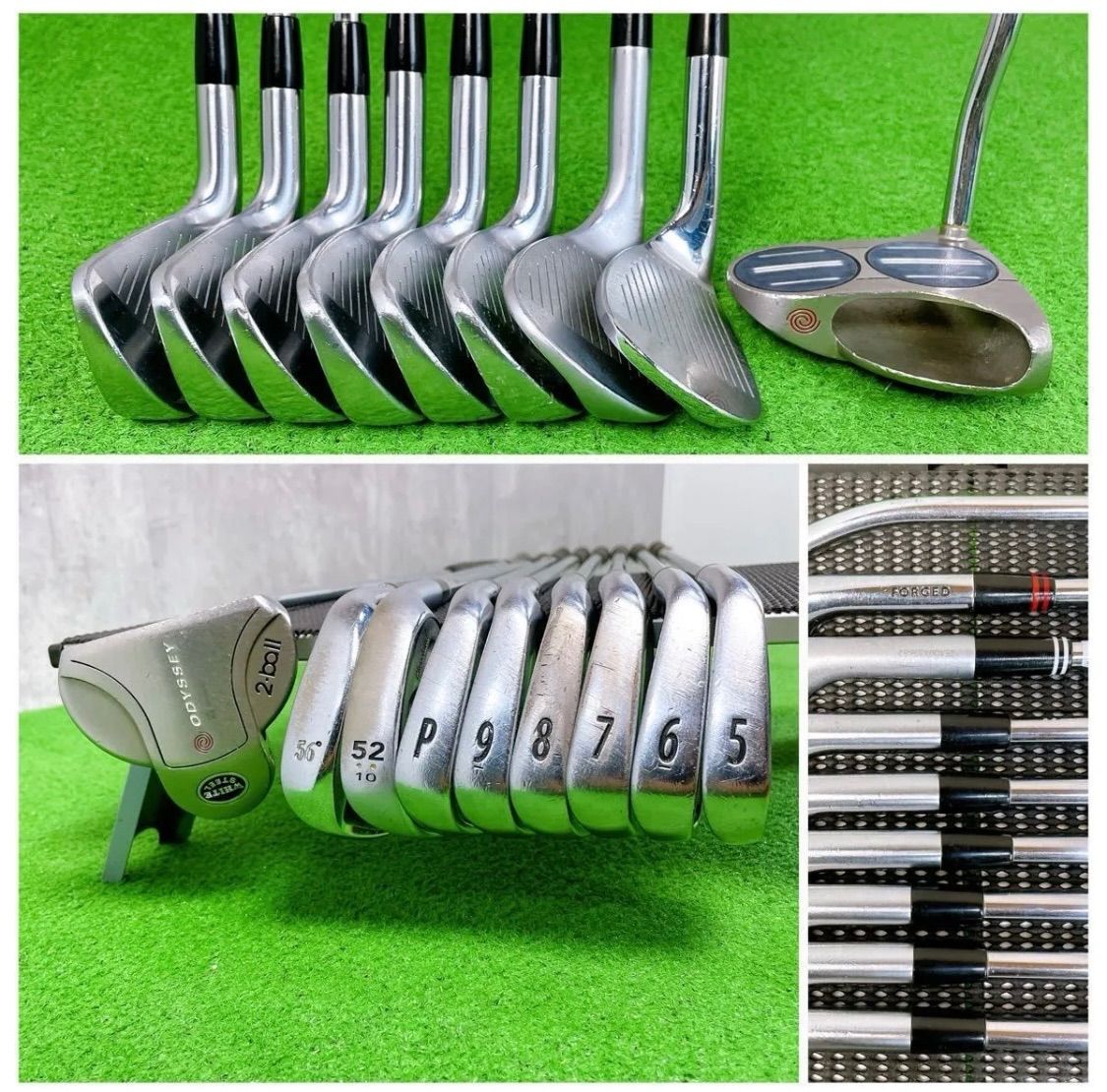 タイトリスト　VG3 712CB ゴルフクラブセット　右打ち　13本　初心者 中古】【良品】【送料無料】タイトリスト VG3 712CB ゴルフ