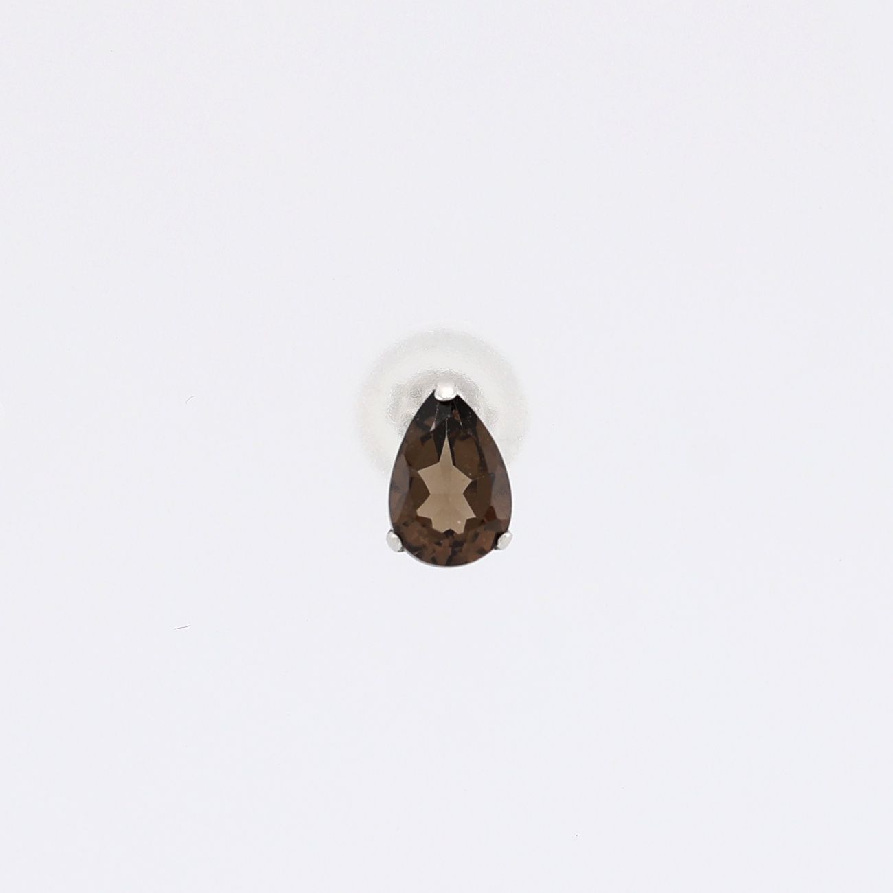 参考定価21,620円！》 Pt.900 プラチナ スモーキークォーツ 0.76ct 