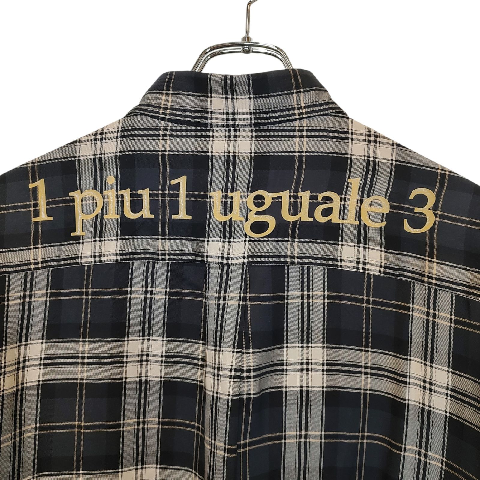1 piu 1 uguale 3 チェック柄 長袖シャツ 1 piu 1 uguale 3 チェック柄 長袖シャツ | JOYERIAONLINE.COM