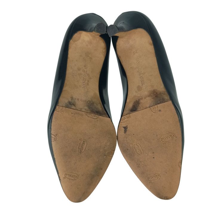 MANOLO BLAHNIK マノロブラニク パンプス パンプス ブラック パテント