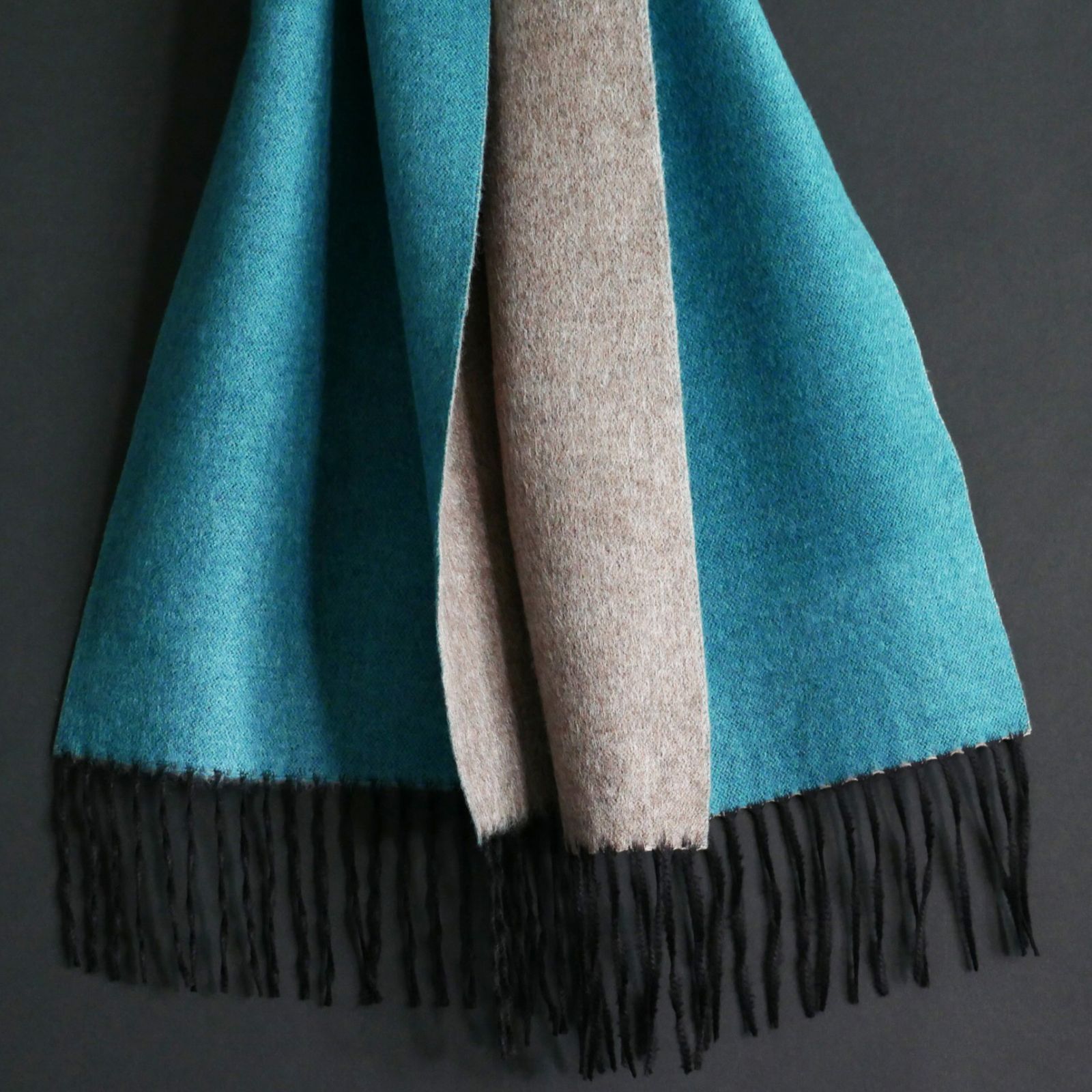 Johnstons of Elgin / カシミヤ100% ショートマフラー umasan