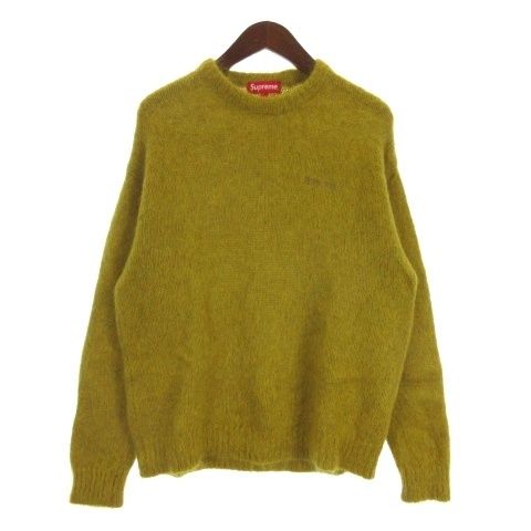 シュプリーム 本物 SUPREME モヘア ニット セーター 長袖 クルーネック