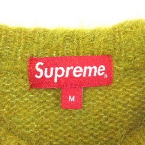 シュプリーム 本物 SUPREME モヘア ニット セーター 長袖 クルーネック