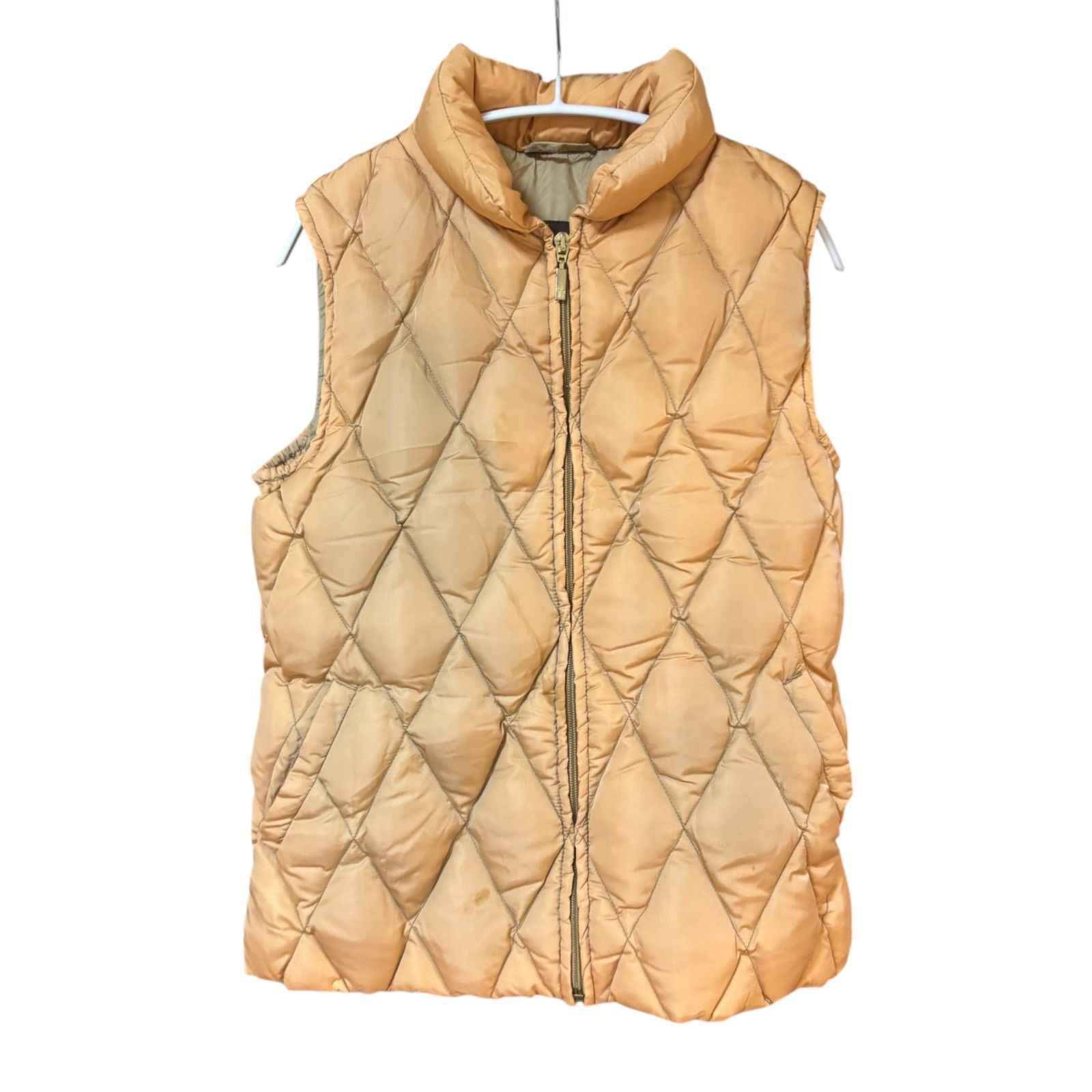 RE230 MONCLER モンクレール ダウンベスト ベージュ 正規品 ライト 