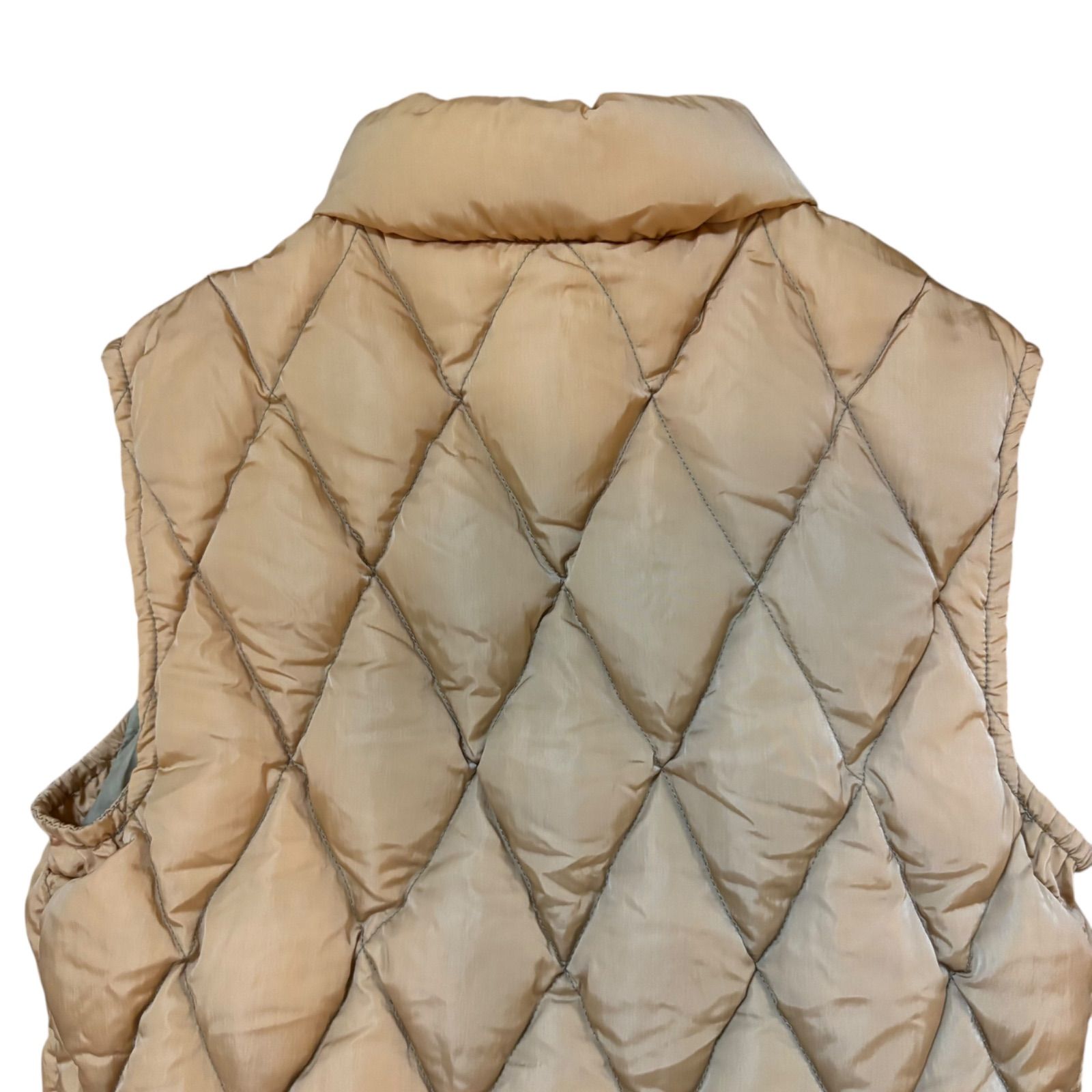 RE230 MONCLER モンクレール ダウンベスト ベージュ 正規品 ライト 