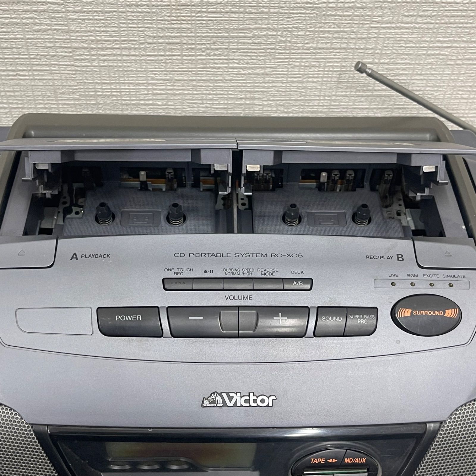 Victorビクター CQ-1 ステレオカセットプレーヤージャンク ◯ジャンク