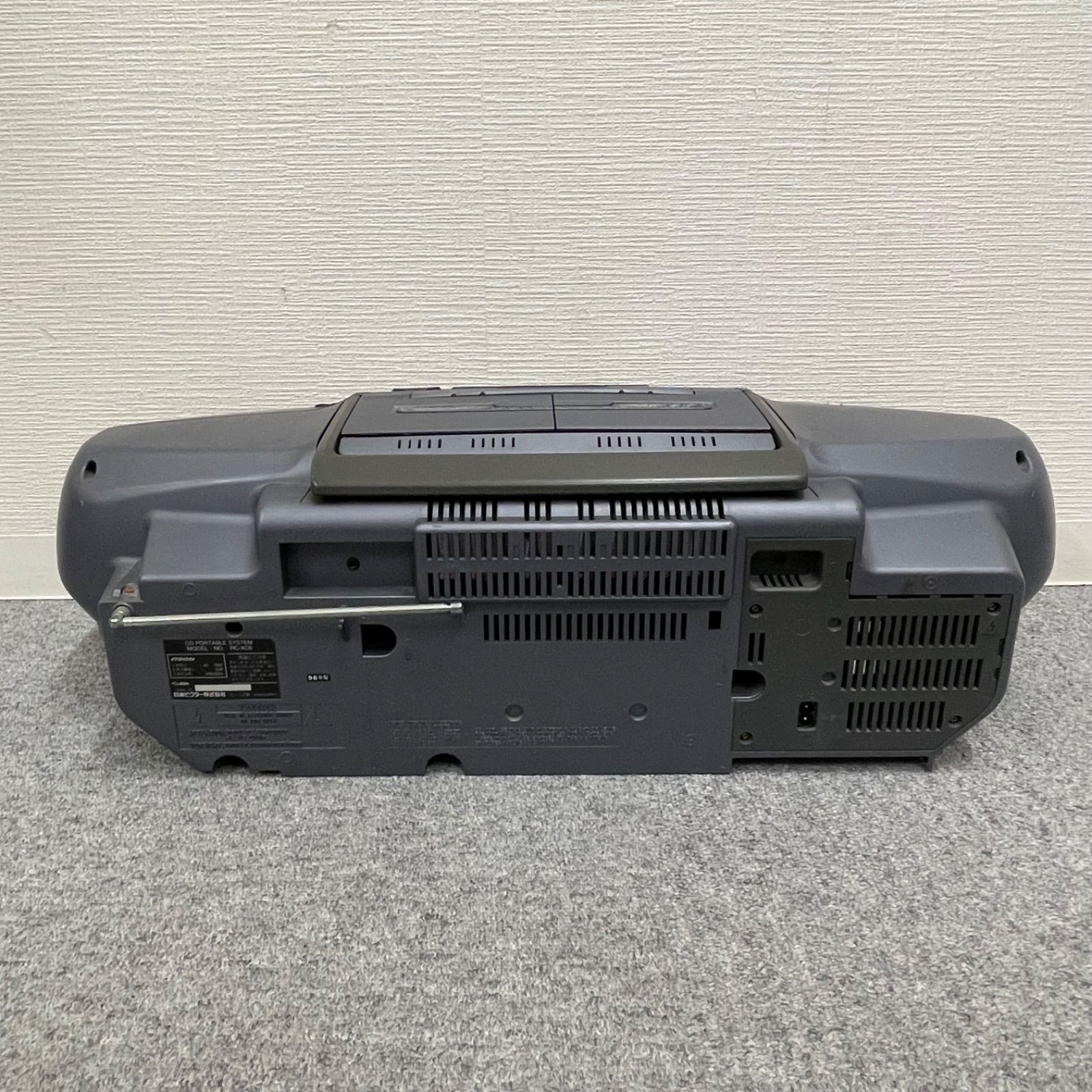NPA】ジャンク 1996年製 Victor ビクター 大型CDポータブルシステム RC