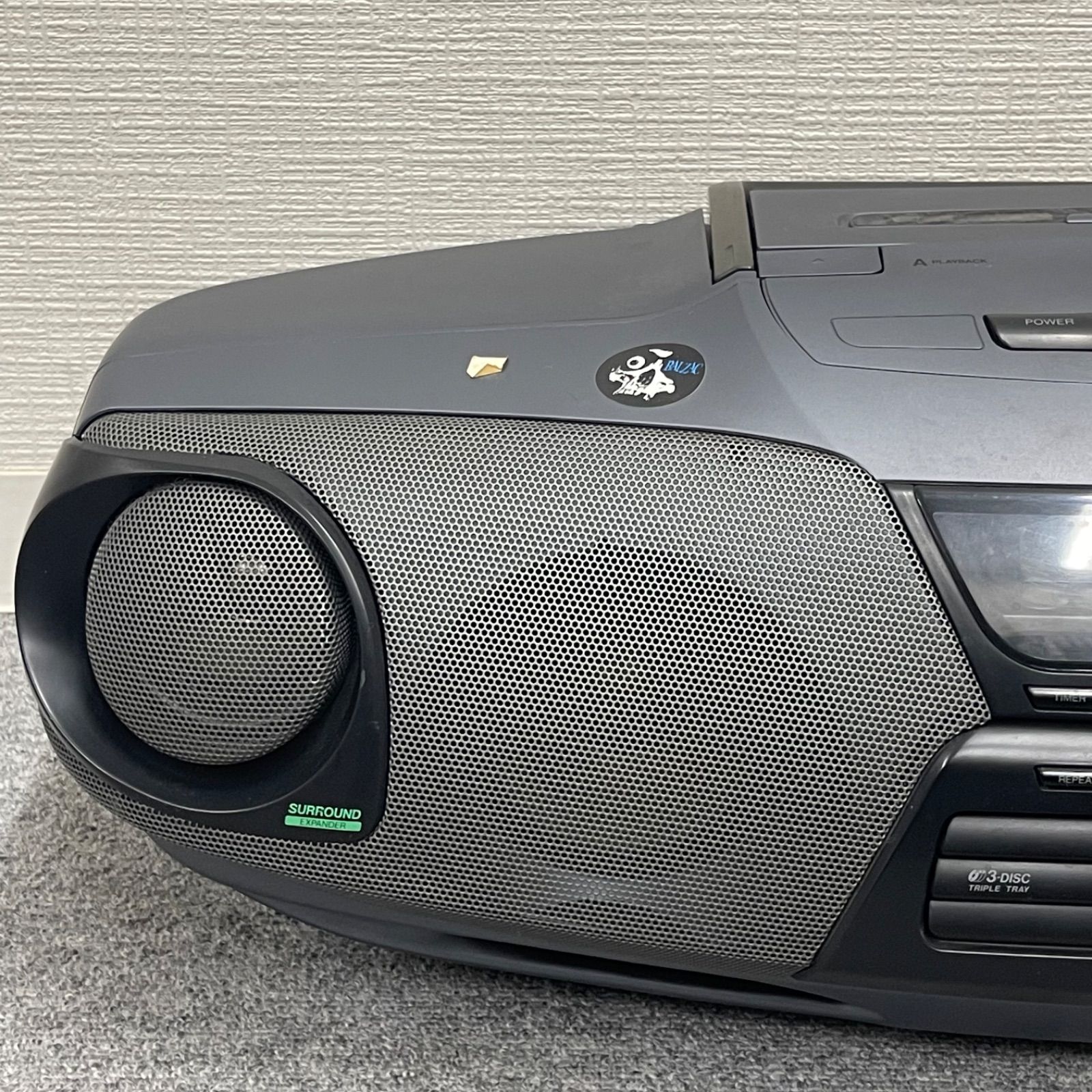 NPA】ジャンク 1996年製 Victor ビクター 大型CDポータブルシステム RC