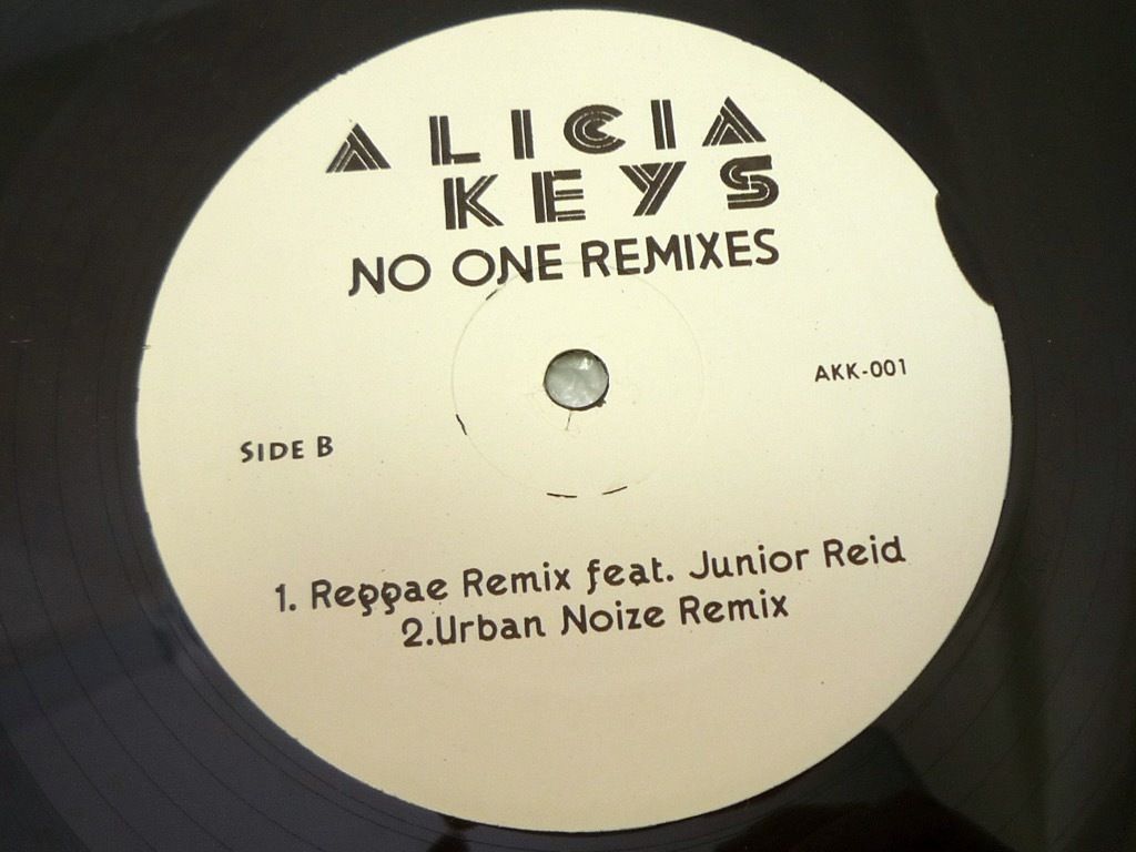 LP 激レア ALICIA KEYS / No One Remixes / アリシア キーズ / HIP HOP