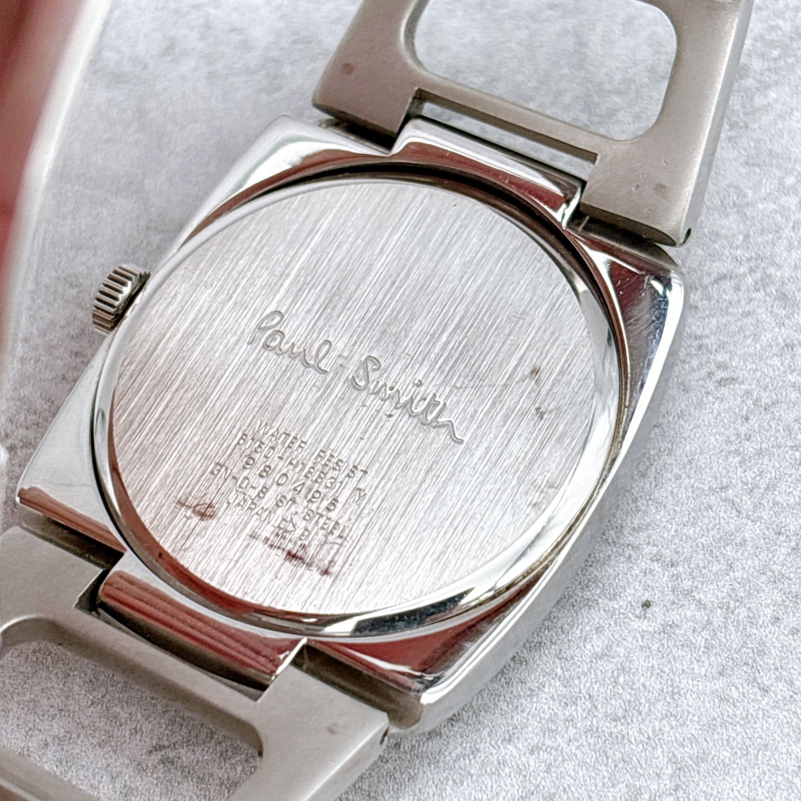 稼働 廃盤品 Paul Smith ポールスミス メンズ 腕時計 デイデイト 6150