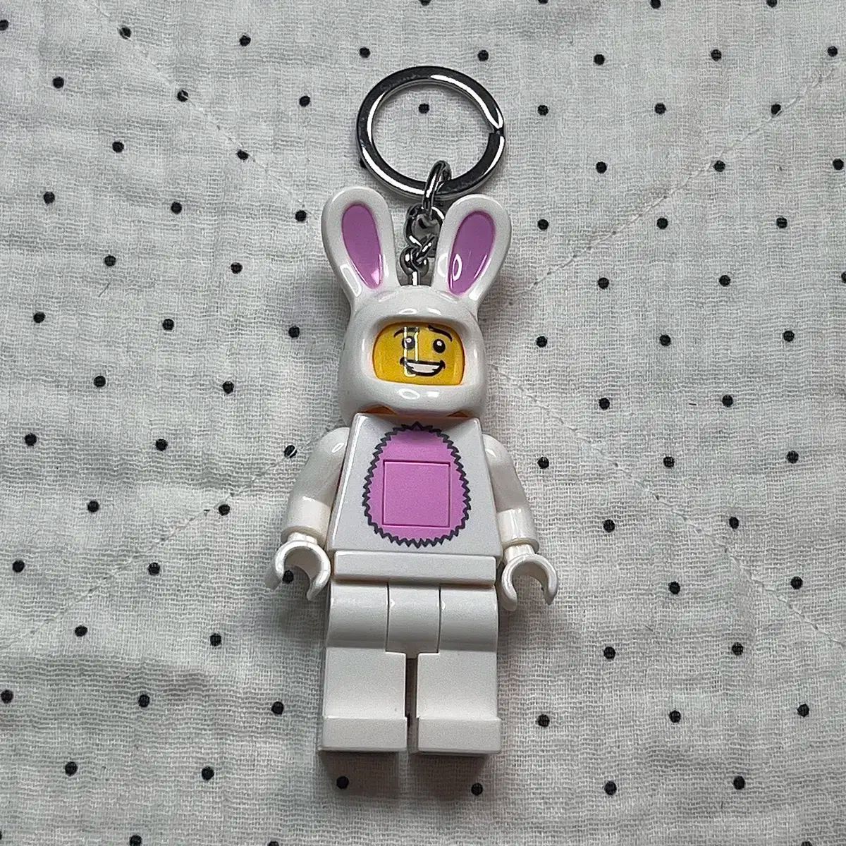 【人気】 LEGO BUNNY うさぎ LEDキーホルダー その他