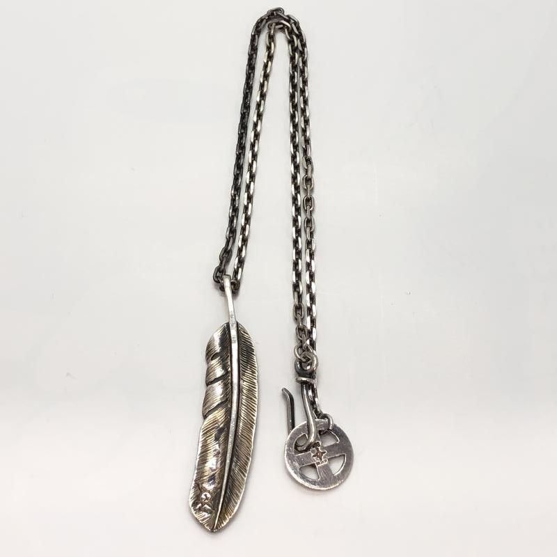 FIRSTARROWsフェザーネックレス。 O-282（60） K18付First Arrows Chain Choker (M) First Arrows