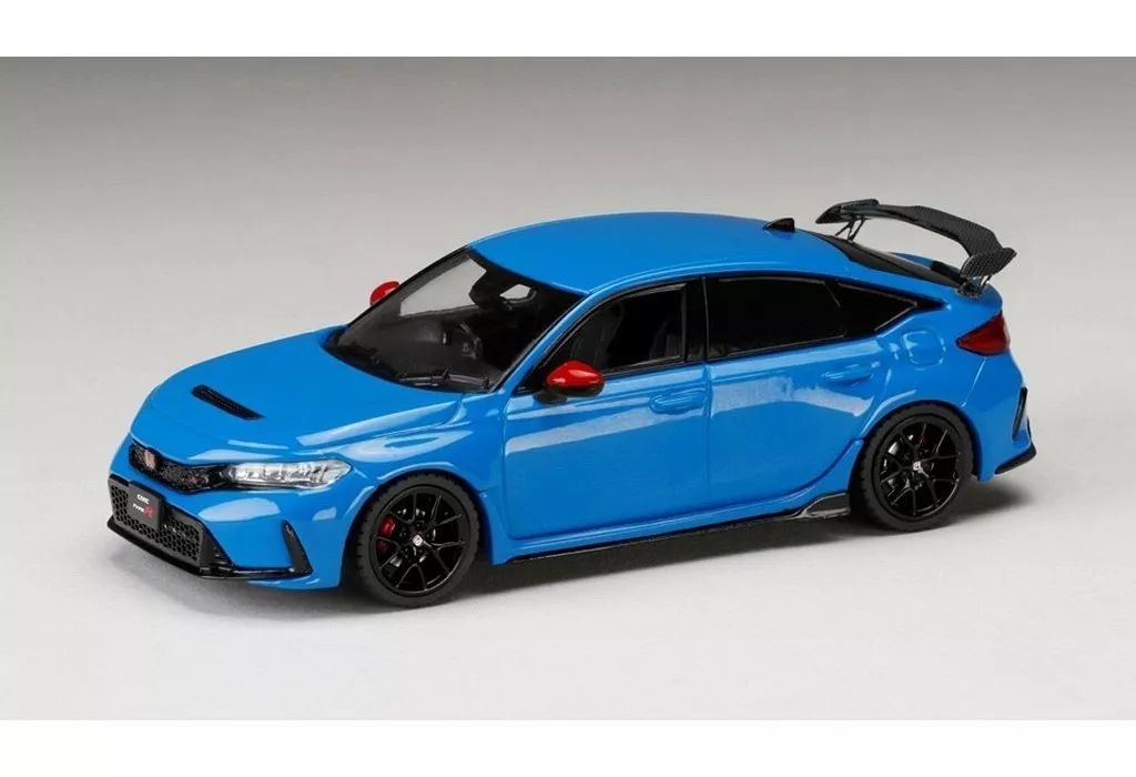 【全国無料，お買い得】 【新品】ミニカー 1/43 ホンダ シビック TYPE R (FL5) RACING BLACK Package 純正オプション装着車(レーシングブルーパール) [HJD431004BL] その他