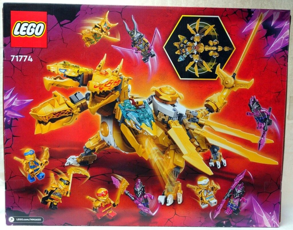 み NINJAGO ロイドのゴールデン・ウルトラドラゴン 71774 NINJA GO 【公式