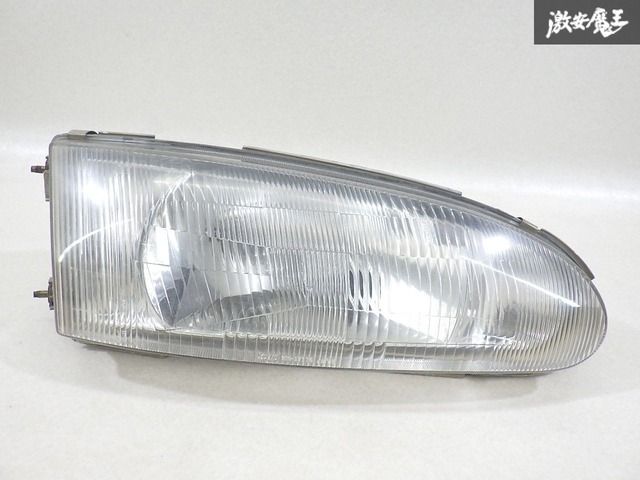 レンズ割れ無し!!】 三菱 純正 CA1A ミラージュ ハロゲン ヘッドランプ