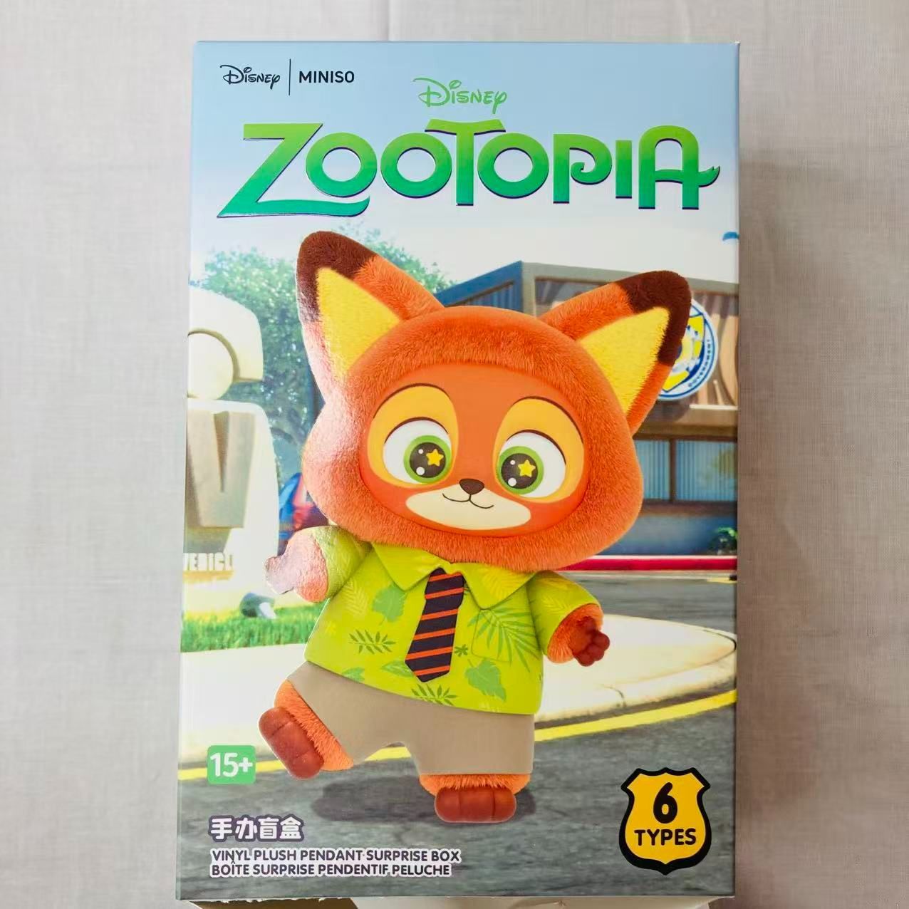 海外限定 中国限定 】MINISO ズートピア ぬいぐるみペンダント
