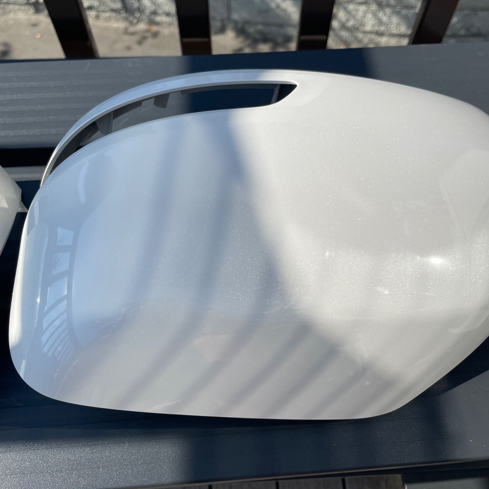 ランクル200 ドアミラーカバーパールホワイト H26年式ランクル200 最