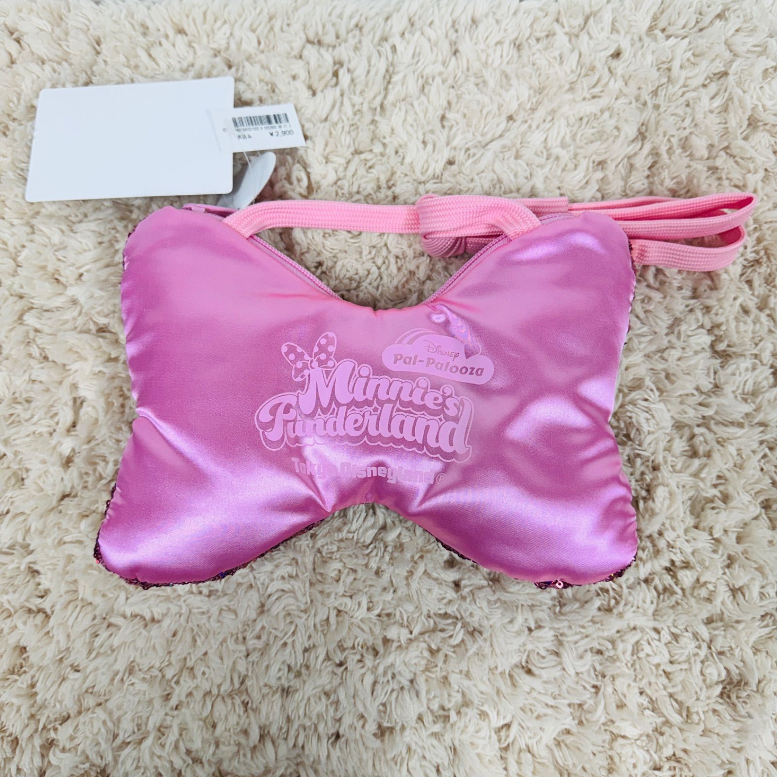 パルパルーザ リボン ポシェット ピンク 新品 ディズニー ミニー