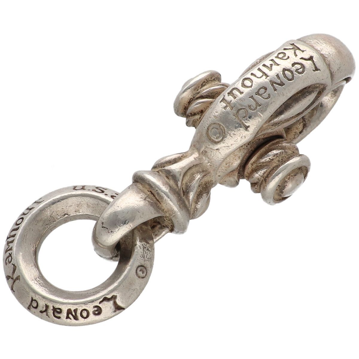 中古】 LONE ONES ロンワンズ キークラスプ SV925 IDリング シルバー
