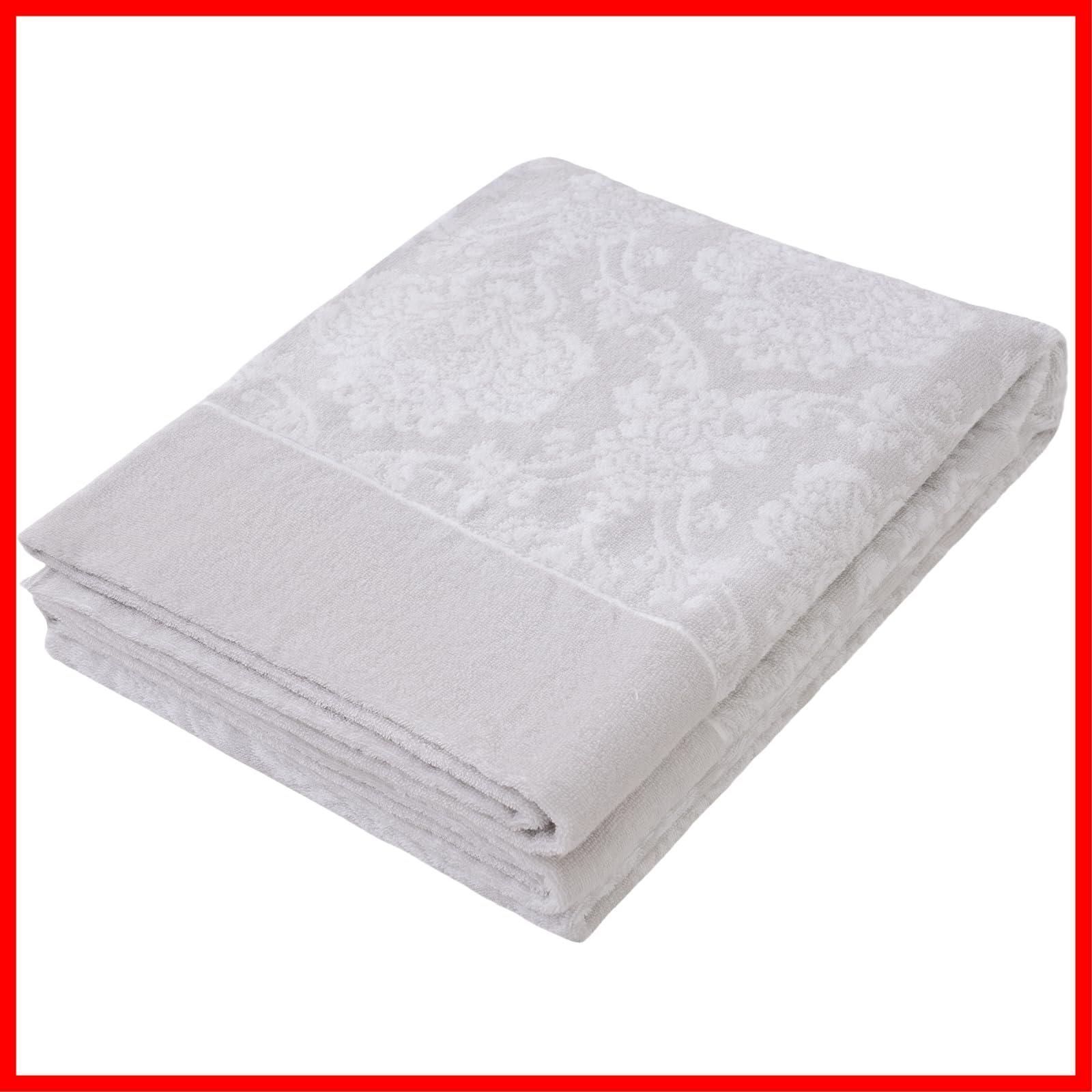 【最短発送】おしゃれ 綿100％ 柔らかい ブランケット ふんわり 吸湿速乾 夏用 抗菌防臭 洗える セミダブル オールシーズン 160cmx200cm タオルケット （からくさ・グレー） 「SE SE Softexly」