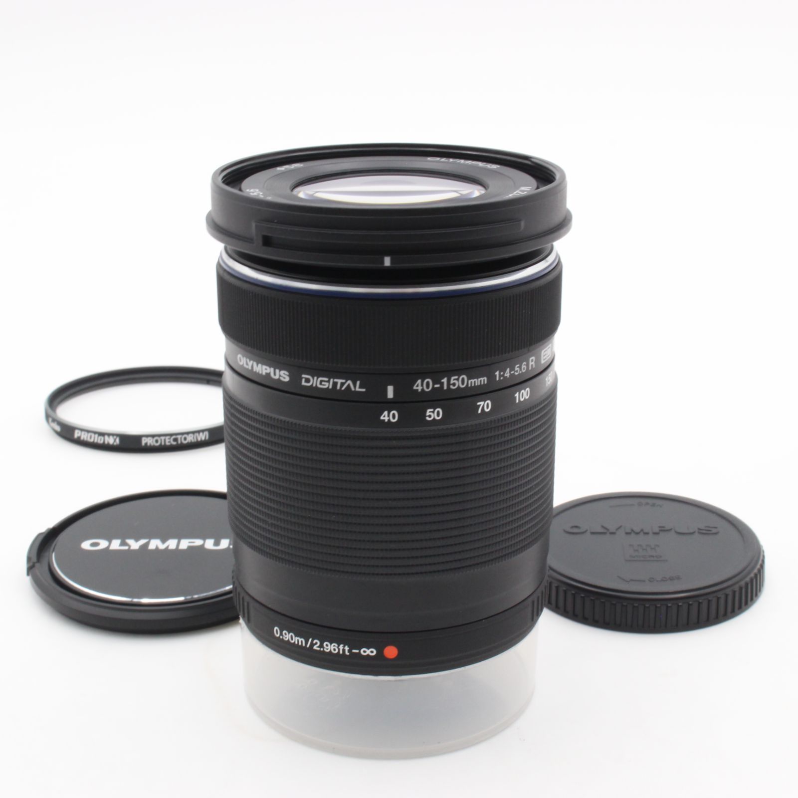 OLYMPUS オリンパス M.ZUIKO DIGITAL 40-150mm f4-5.6 R ED MSC フィルター付き 90021