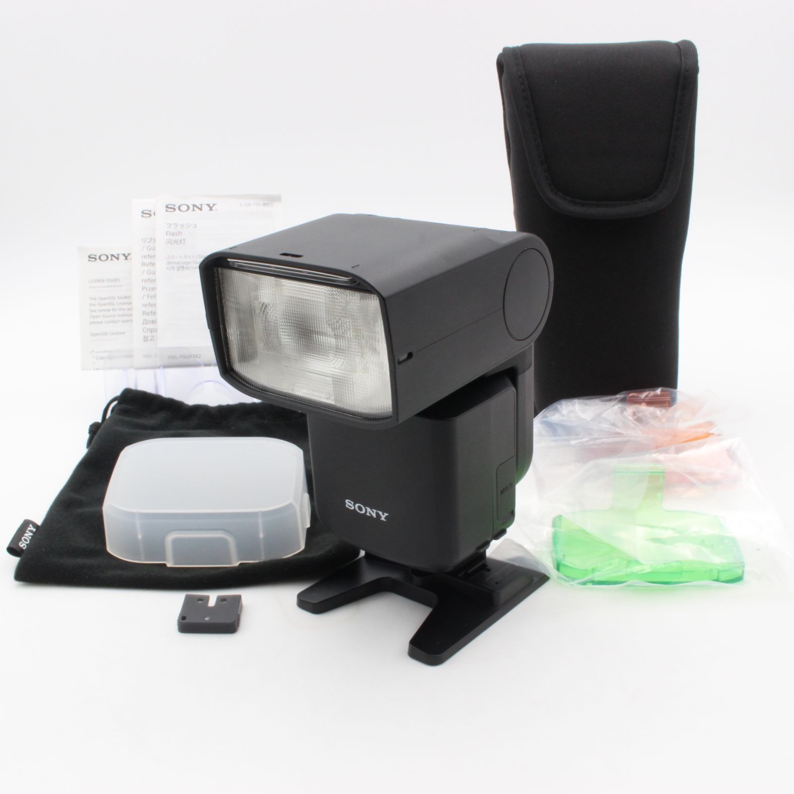 SONY ソニー HVL-F60RM2 電波式ワイヤレス ストロボ フラッシュ sony 付き 90017