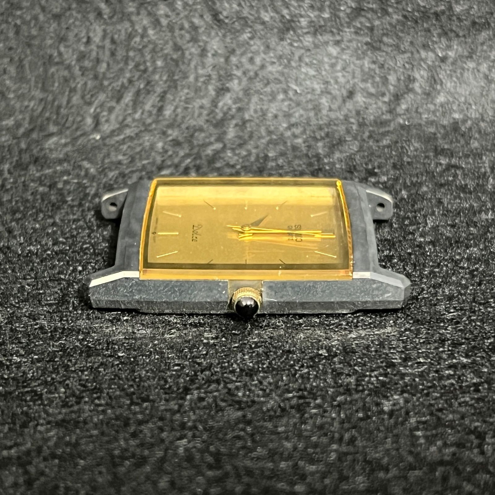 動作確認済み】 希少 SEIKO DOLCE スクエア型 80年代 ヴィンテージ